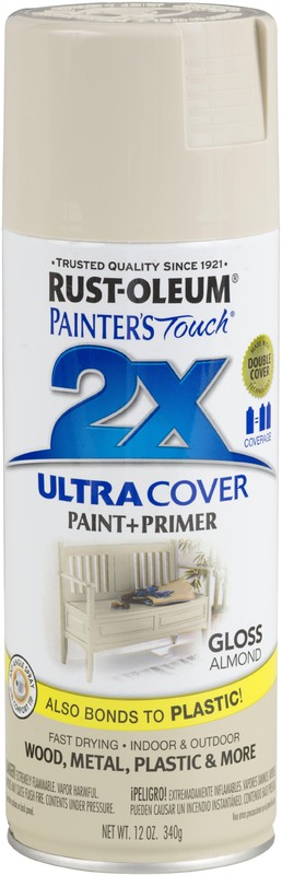249125 Spray Paint Gloss Almond 2X