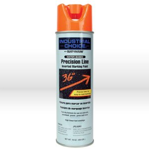203036 Spray Paint Flat Orange H2O Mark Paint