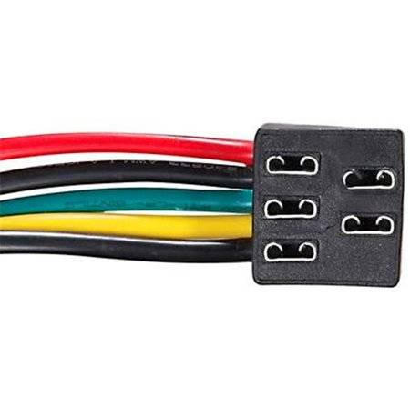 HARNESS FOR S141 AND S145 - 6IN LONG WITH A 5 PIN SQUARE CONNECTOR