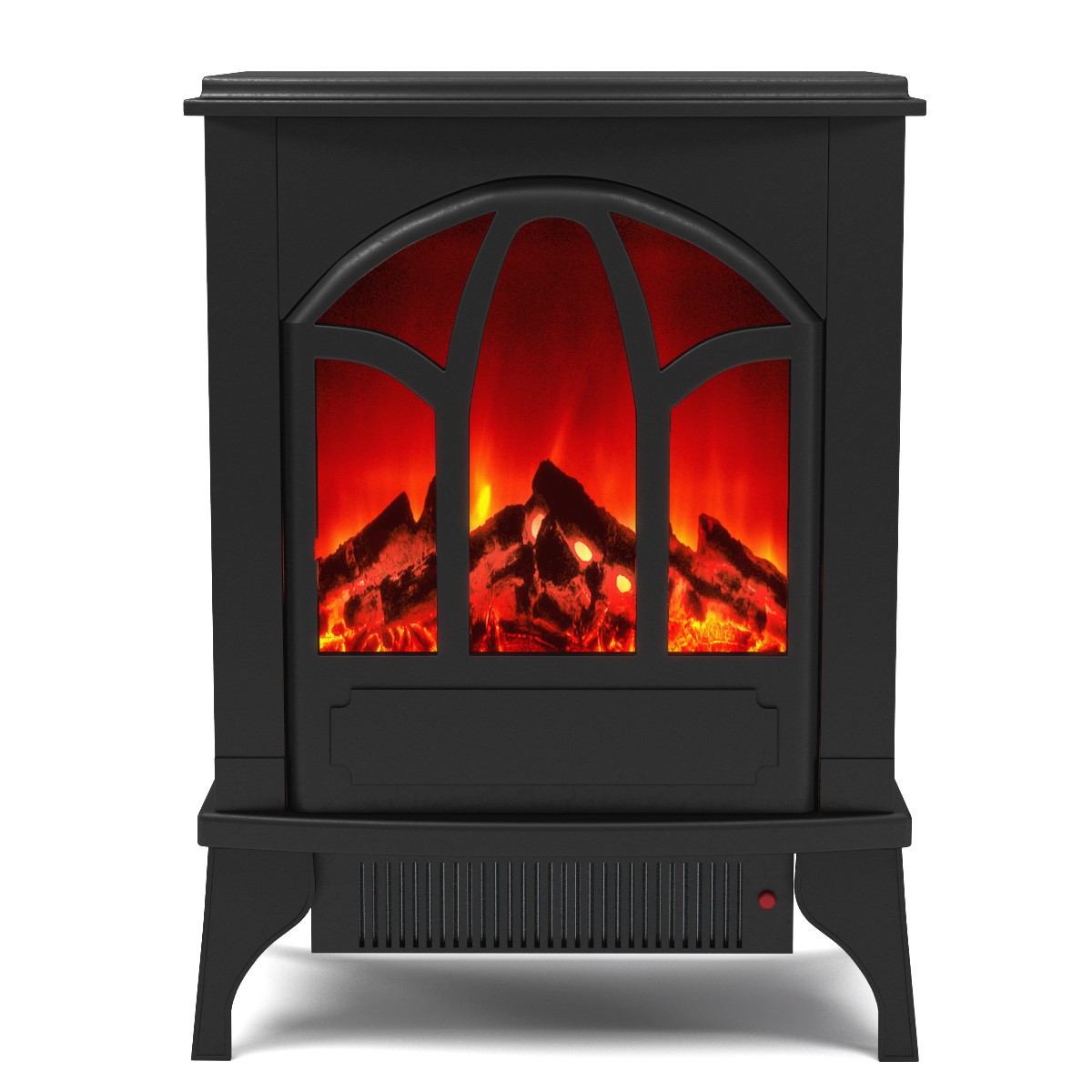 Regal Flame Phoenix Electric Fireplace Free Standing Portable Space Heater Stove Better than Wood Fireplaces, Gas Logs, Wall Mou