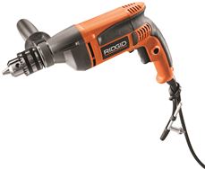 RIDGID� 8-AMP HEAVY-DUTY VARIABLE SPEED REVERSIBLE DRILL, 1/2 IN.