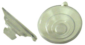 REPLACEMENT SUCTION CUP 3PCS ( CLEAR )