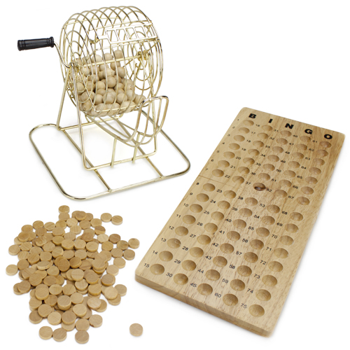 Wooden Bingo Game