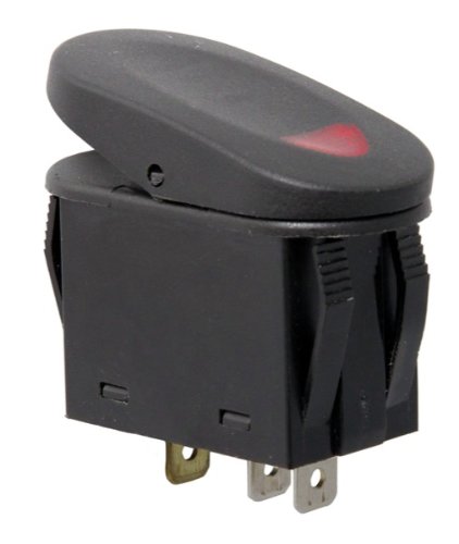 2-Position Rocker Switch, Red