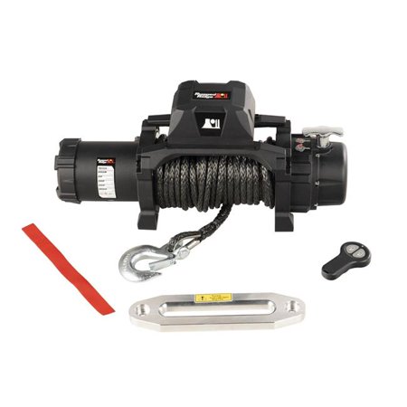 TREKKER S10 WINCH, 10,000LB SYNTHETIC ROPE W/ WIRELESS REMOTE (OPTIONAL OMI15103.37 REMOTE)
