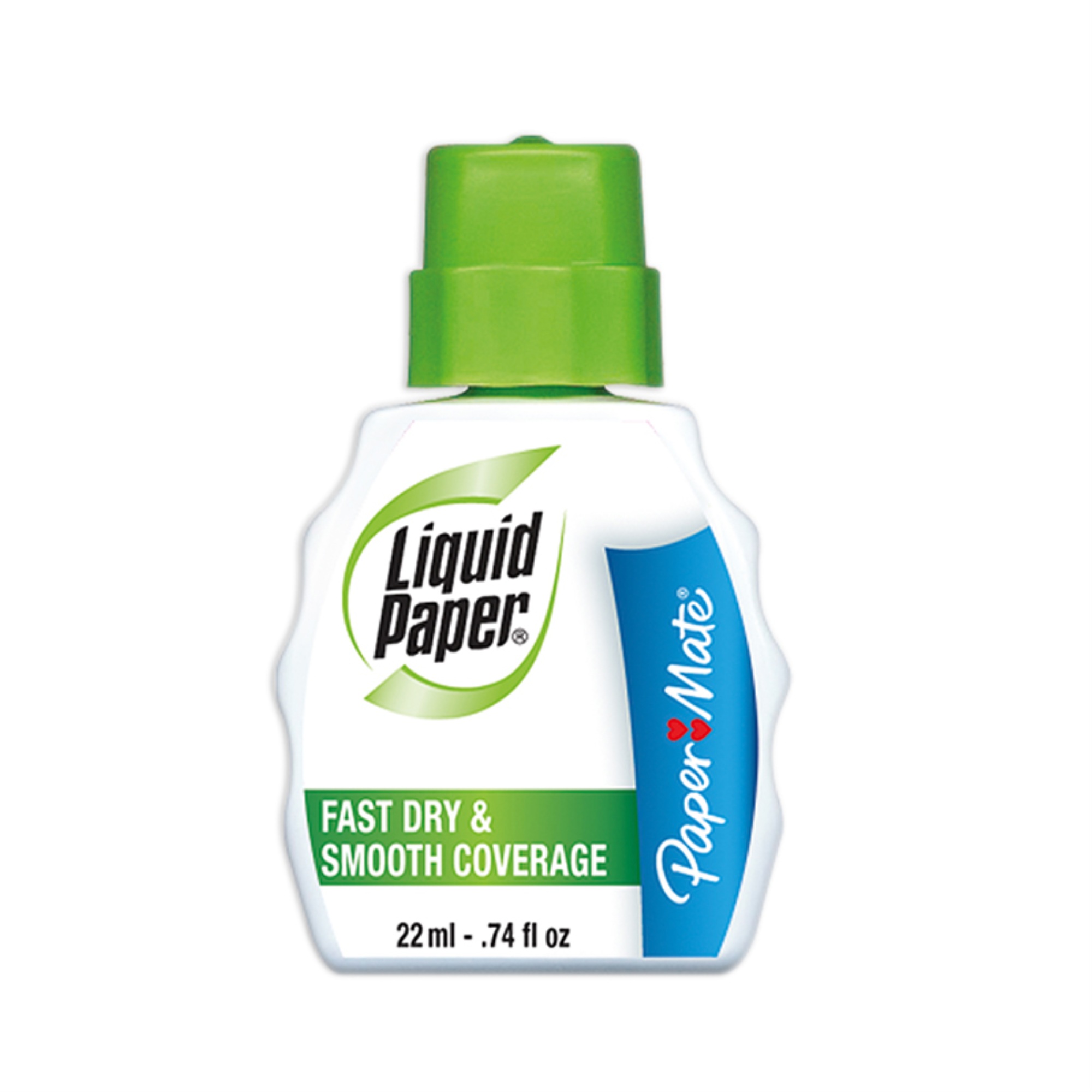 Fast Dry Correction Fluid, 22 ml Bottle, White, 1/Dozen