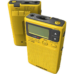 SANGEAN DT-400W DIGITAL AM/FM POCKET RADIO WITH WEATHER ALERT
