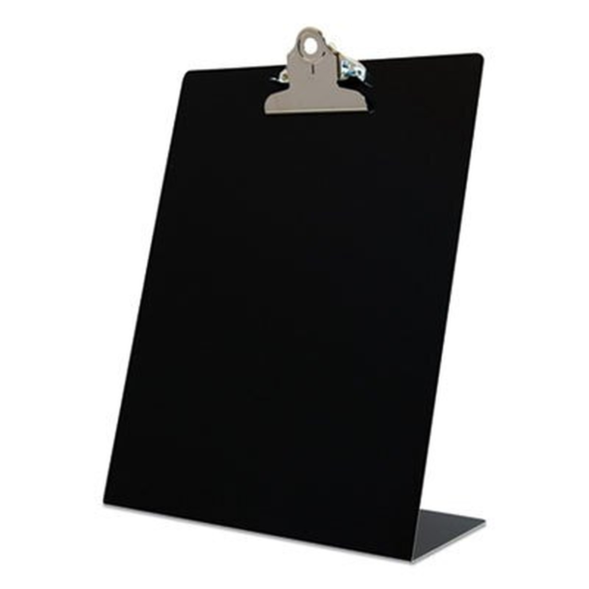 Free Standing Clipboard, Portrait, 1" Clip Capacity, 8.5 x 11 Sheets, Black