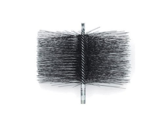 9" X 13" Heavy-Duty Rectangular Wire Chimney Cleaning Brush with 3/8" PT