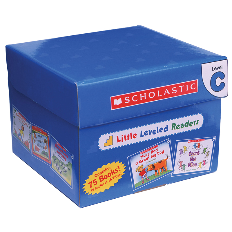 Little Leveled Readers Book: Level C Box Set, 5 Copies of 15 Titles