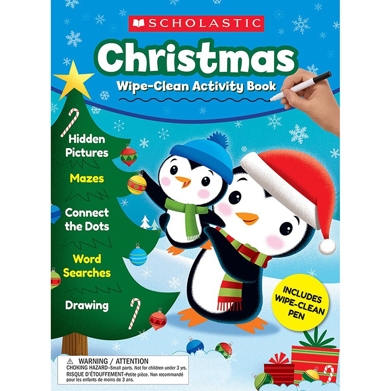 Christmas Wipe-Clean Activity Book