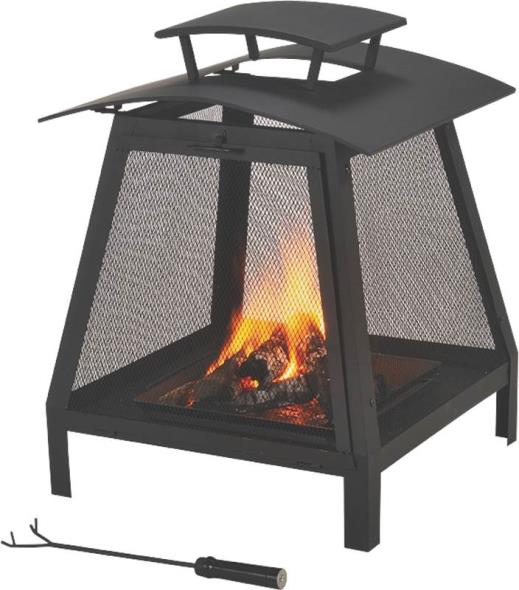 Mintcraft FP-102 Screened Outdoor Fireplace