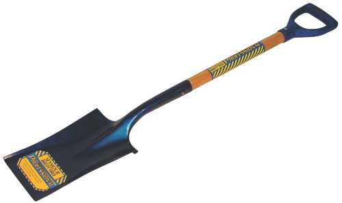 SEYMOUR 20 SERIES GARDEN SPADE PROFESSIONAL GRADE,  30 IN. WOOD HANDLE AND POLY D-GRIP