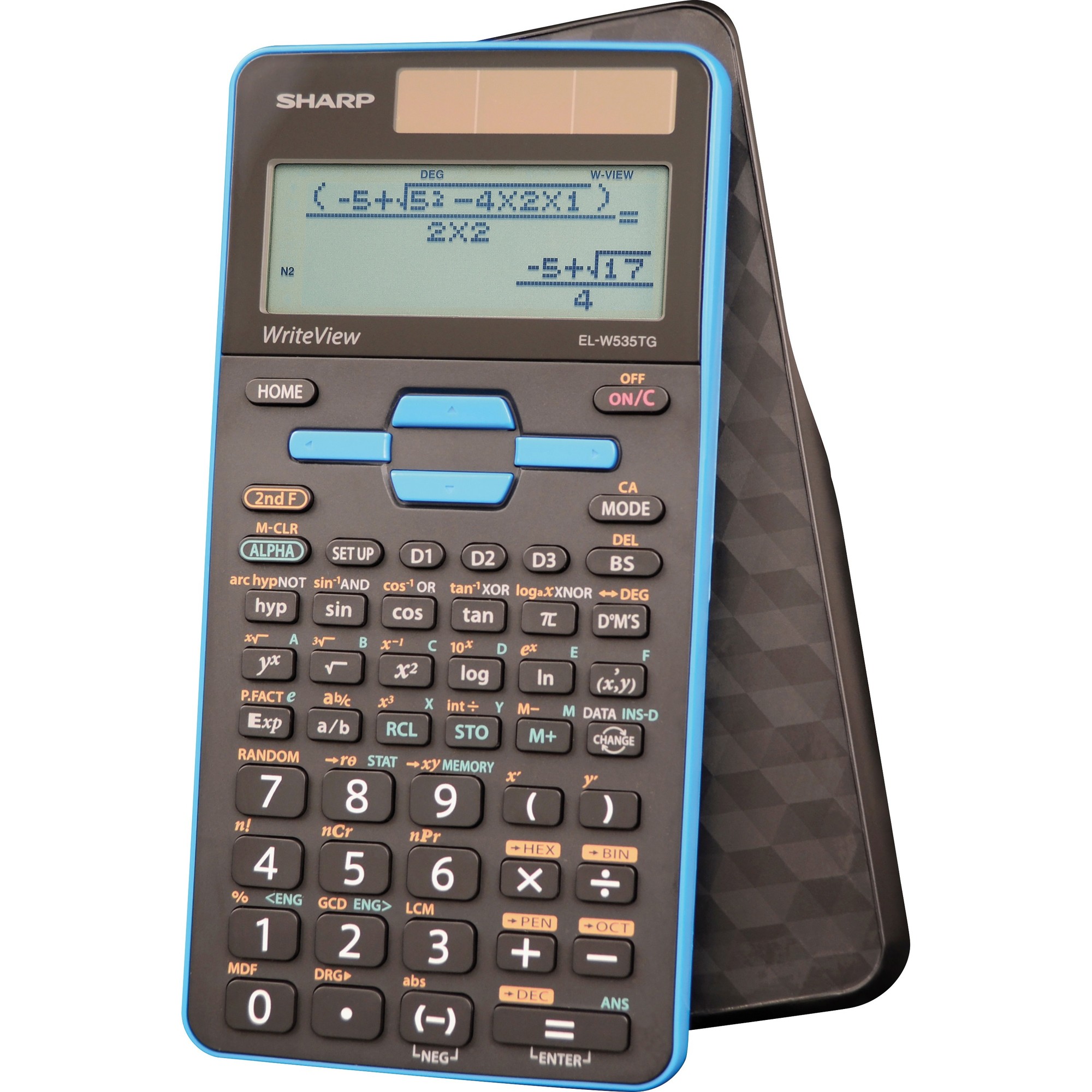 EL-W535TGBBL Scientific Calculator, 16-Digit LCD