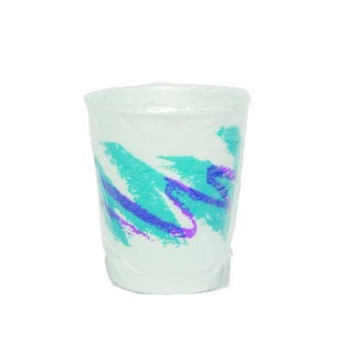 Trophy Plus Dual Temp Cups, 9 oz, Jazz Design, Individually Wrapped, 900/Case