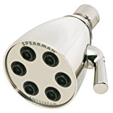 California Energy Commission Registered 2.5 Gallons Per Minute 6 Jet Showerhead Anystream Polished Nickel