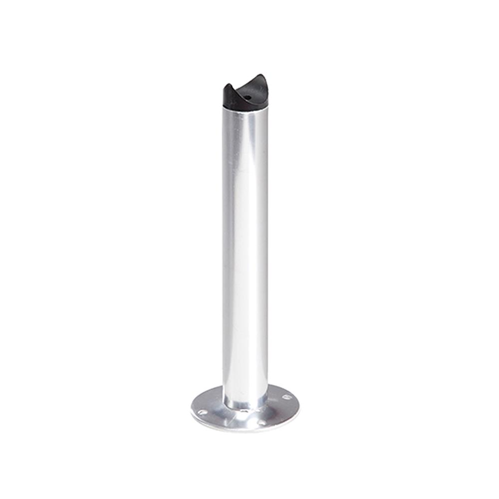 Stromberg Cut-to-Fit 12" Stand Off Assembly with Round Base - Silver Anodize