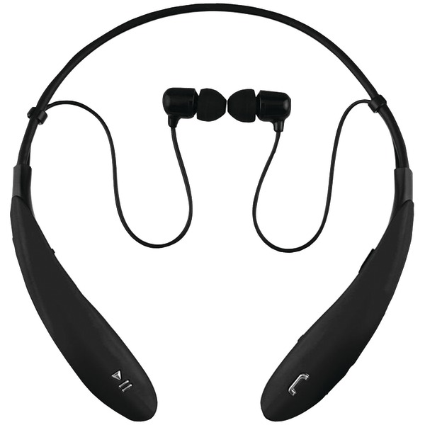 Supersonic IQ-127BT BLACK IQ-127 Bluetooth Headphones with Microphone (Black)