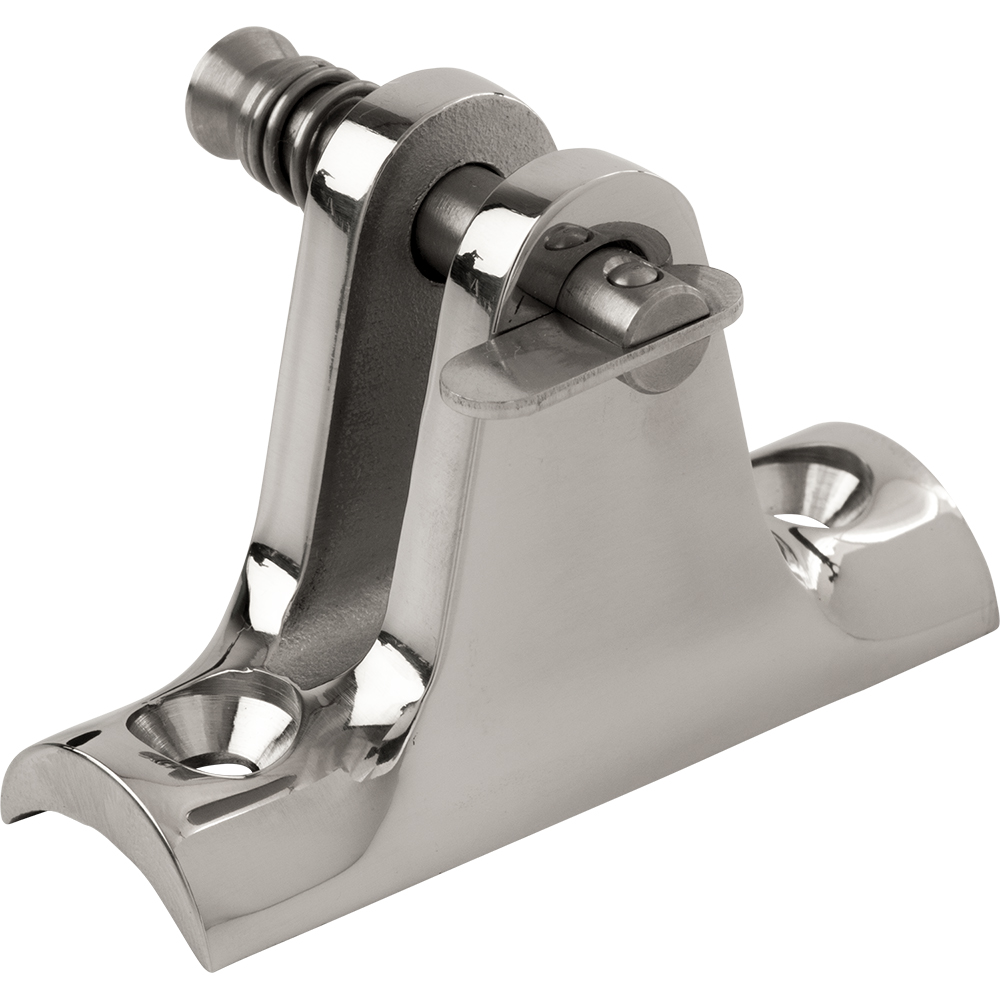 Sea-Dog Stainless Steel 90° Concave Base Deck Hinge - Removable Pin