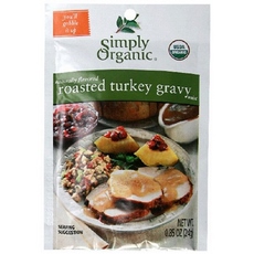 Simply Organic Roasted Turkey Gravy, Seasoning Mix (12x0.85Oz)