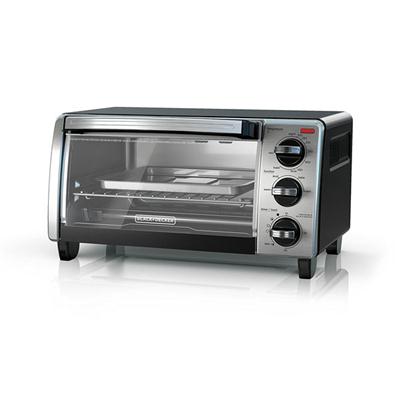 BD 4 Slice Toaster Oven SSBlk