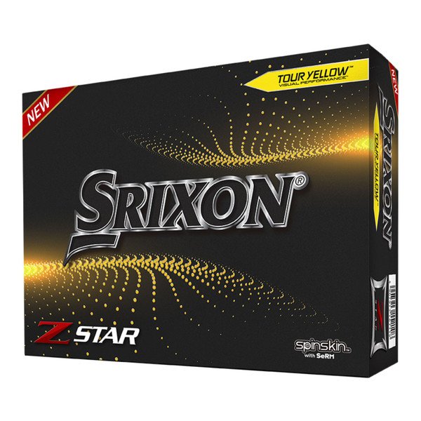 Srixon 2021 Z-Star Golf Ball-Yellow-Dozen