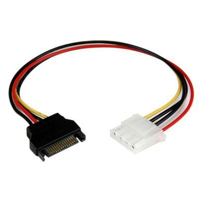 12" SATA to LP4 Power Cable