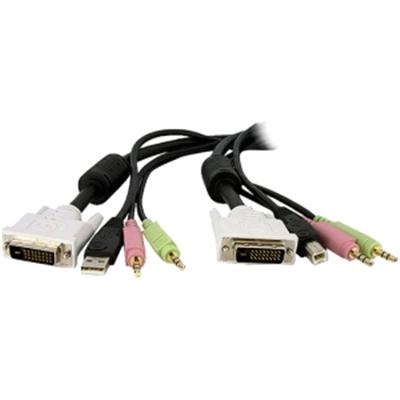 10' 4-in-1 KVM Switch Cable