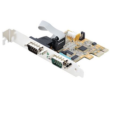 PCIe Dual Serial Port Card TAA