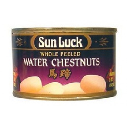 Sun Luck Whole Peeled Water Chestnuts (12x8 Oz)