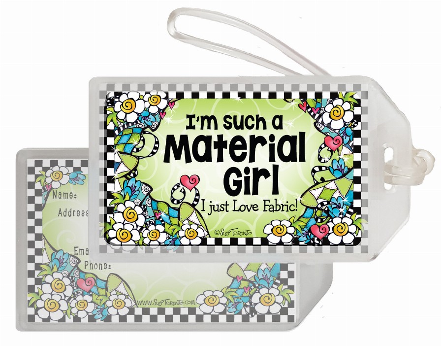 Quilt Collection Bag Tag - Quilt-Material Girl