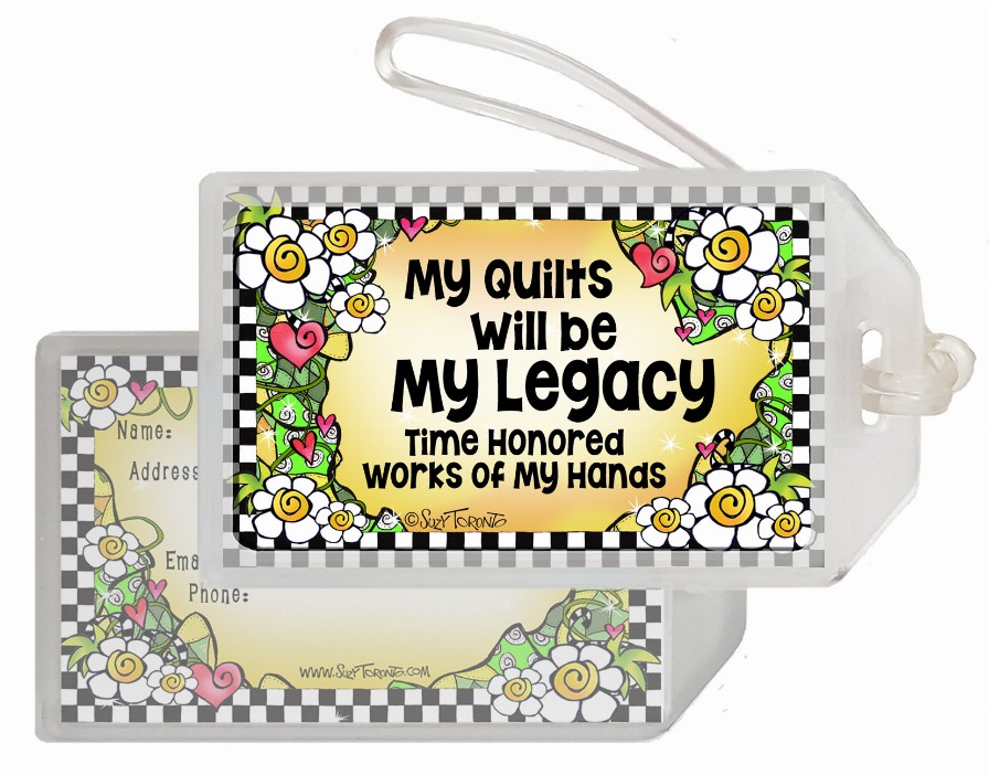 Quilt Collection Bag Tag - Quilt-My Legacy