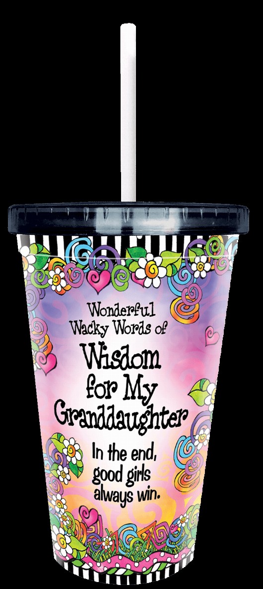 Wonderful Wacky Words COOL Cup - Wisdom for My Granddaughter