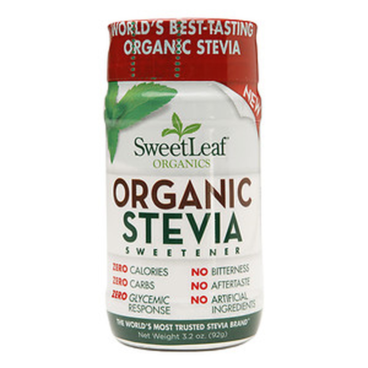 SweetLeaf Organic Stevia Sweetener Shaker (1x3.2 OZ)