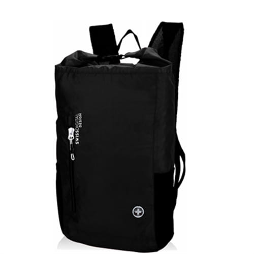 Goose Foldable Backpack Black