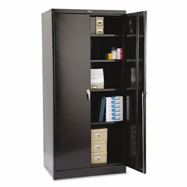 78" High Deluxe Cabinet, 36w x 24d x 78h, Black