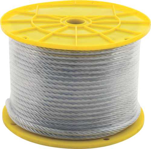 7X19 AIRCRAFT CABLE, GALVANIZED, 3/16 IN. X 250 FT.