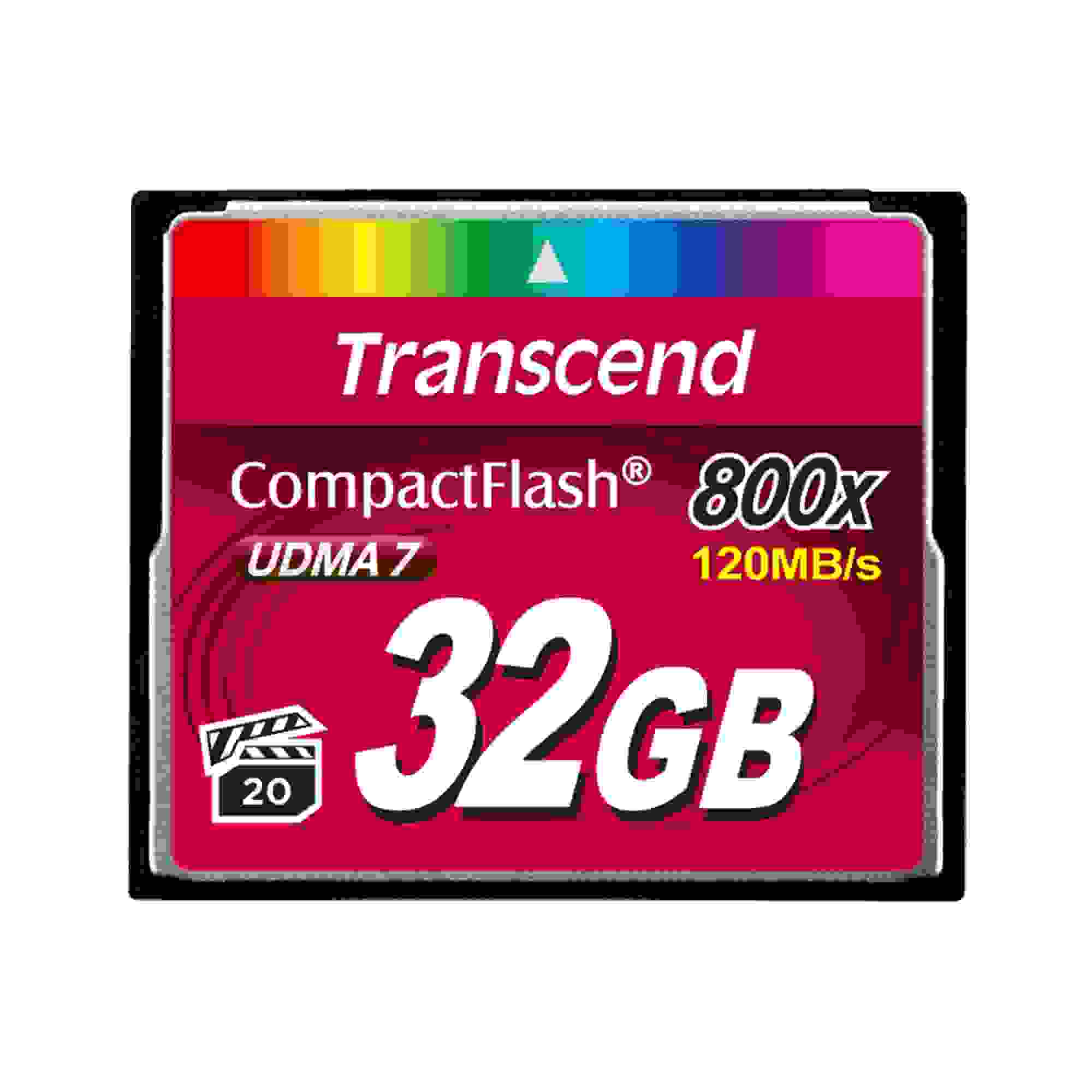 Transcend Compact Flash 800X 32Gb