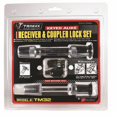 UNIVERSAL RECEIVER LOCK FITS 5/8 OR 1/2 SS SLEEVE
