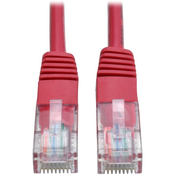 10' Cat5E Patch Cable Red