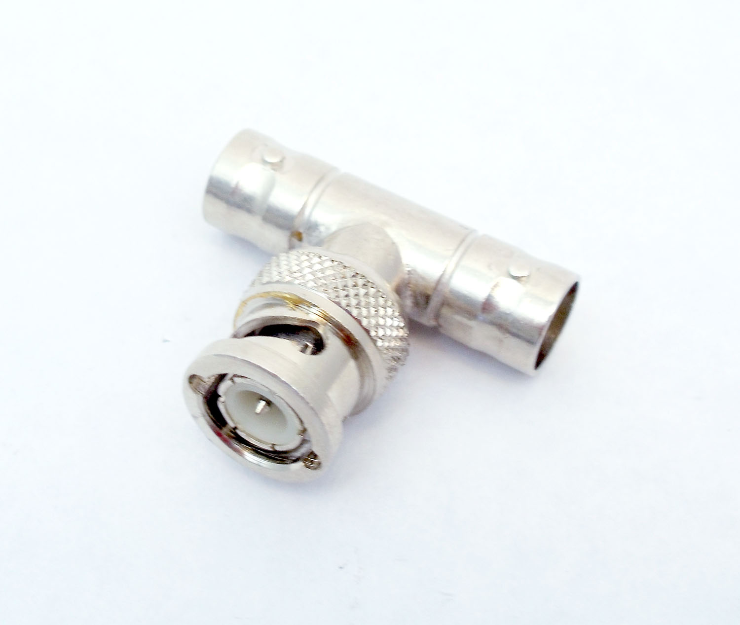 Workman - Bnc T Connector - Double Female To Single Male
