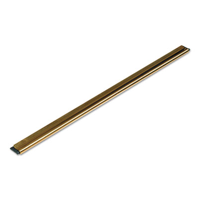 Golden Clip Brass Channel w/Black Rubber Blade & Clip, 18In, Straight