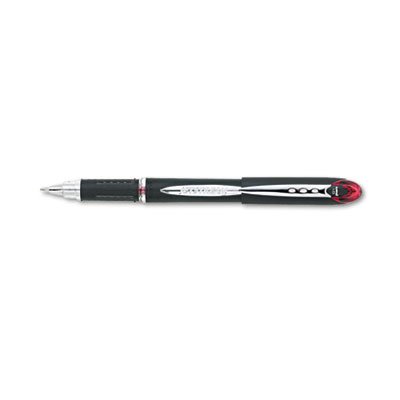 Jetstream Stick Ballpoint Pen, Bold 1mm, Red Ink, Black Barrel