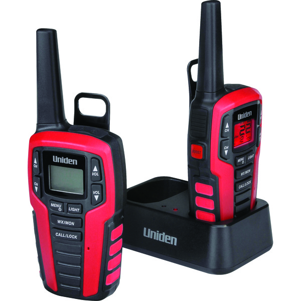 Uniden SX327-2CKHS 32-Mile 2-Way FRS/GMRS Radios (Headsets)