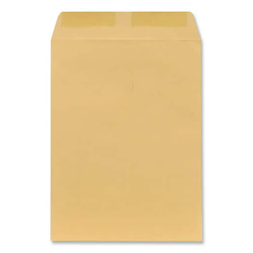 Catalog Envelope, #10 1/2, Square Flap, Gummed Closure, 9 x 12, Brown Kraft, 100/Box
