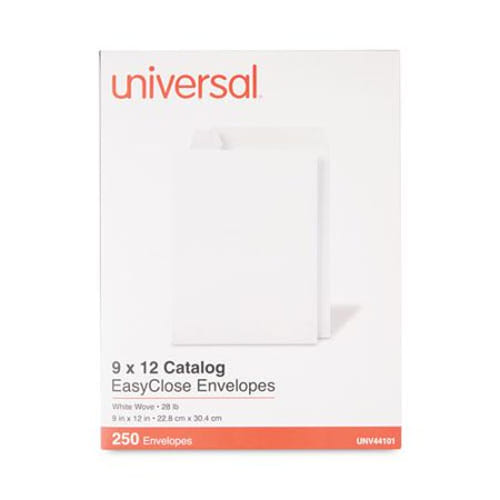 EasyClose Catalog Envelope, #10 1/2 Square Flap, Self-Adhesive Closure, White, 250/Box