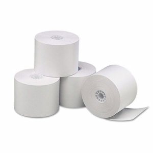 Single-Ply Thermal Paper Rolls, 2 1/4" x 85 ft, White, 3/Pack