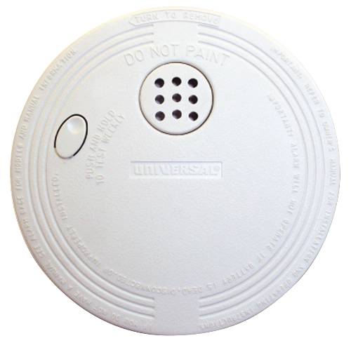 USI IONIZATION SMOKE AND FIRE ALARM 9 VOLT 6 PACK