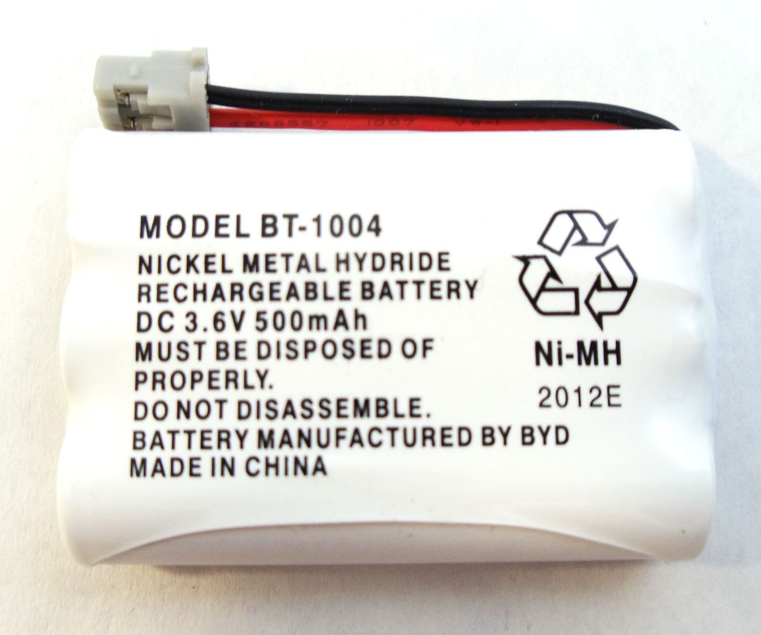 3.6 VOLT REPLACEMENT BATTERY FOR DXT736