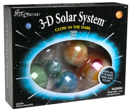 3-D Solar System, Glow In The Dark